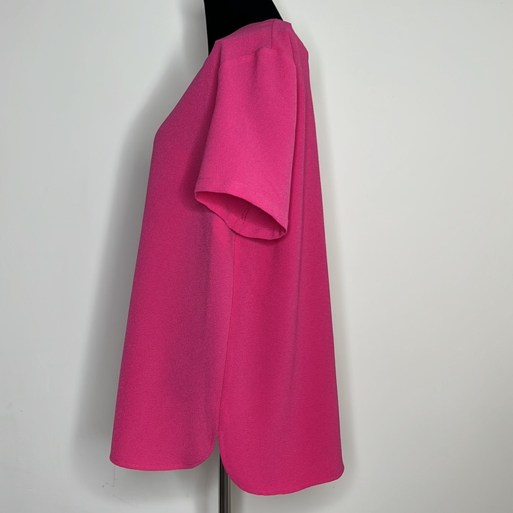 CATHERINE MALANDRINo Pink Blouse L - Picture 3 of 6